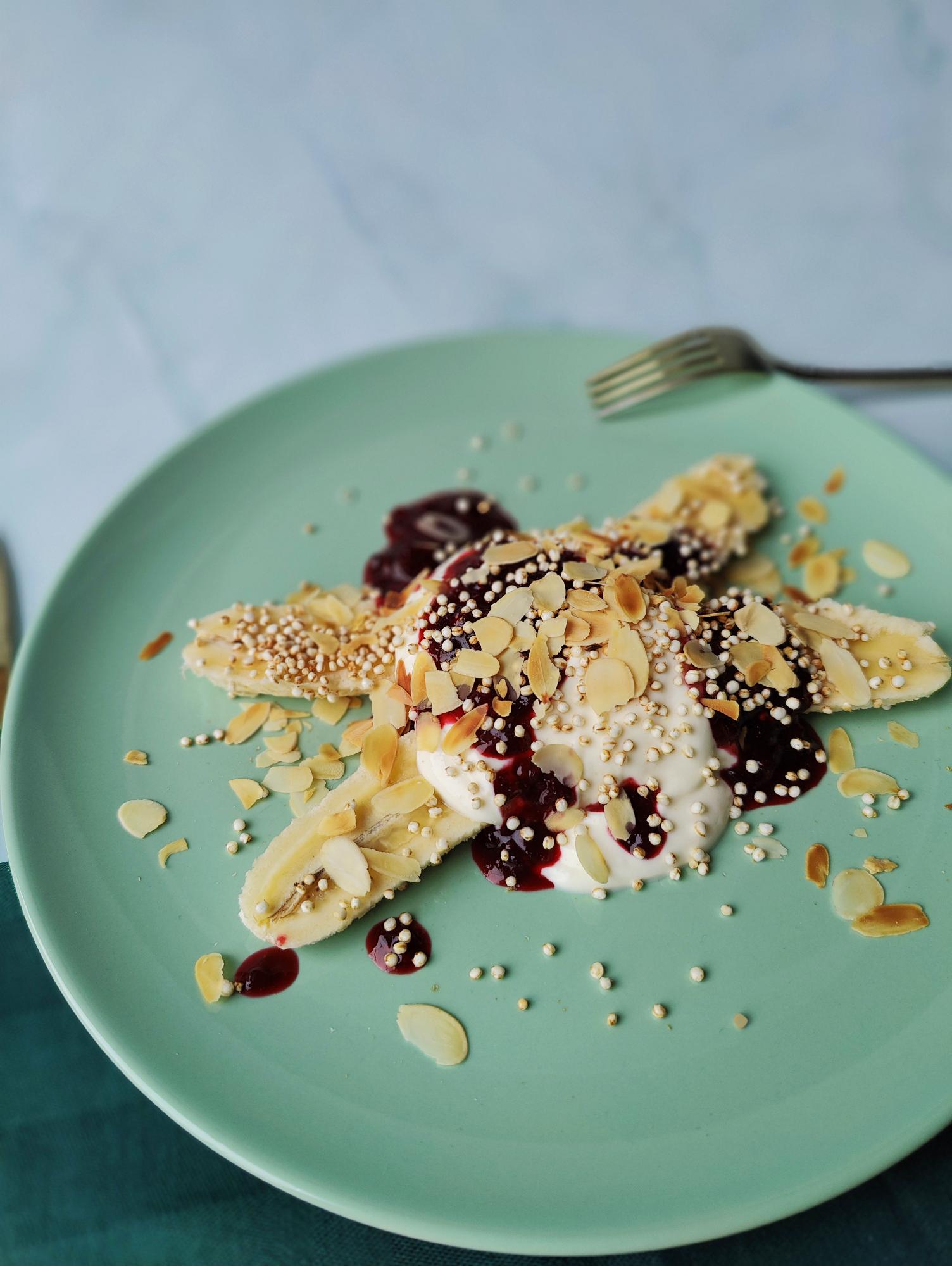 Hapklaaradvies - Breakfast banana split