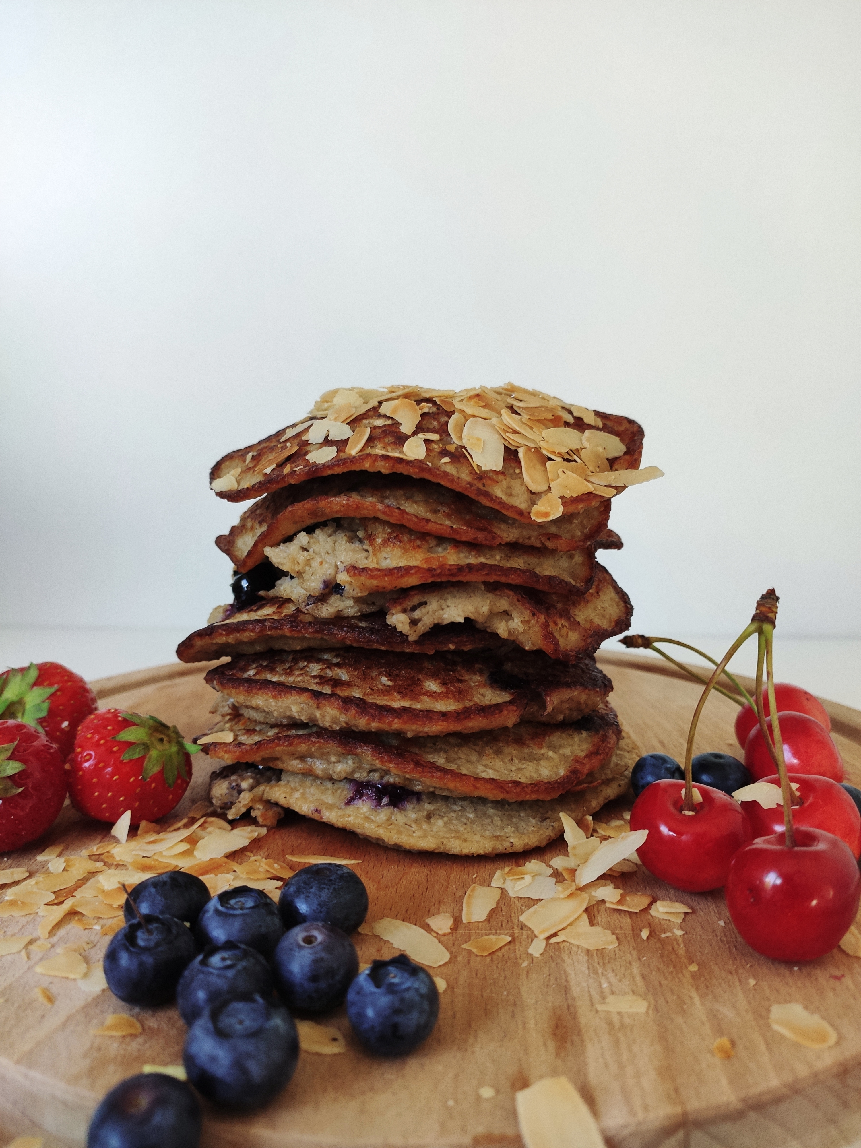 Hapklaaradvies - Blueberry oat pancakes