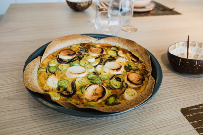 Quiche prei-geitenkaas 