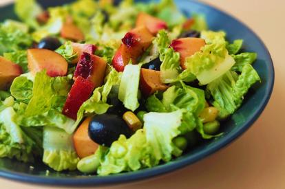 Zomersalade met nectarine